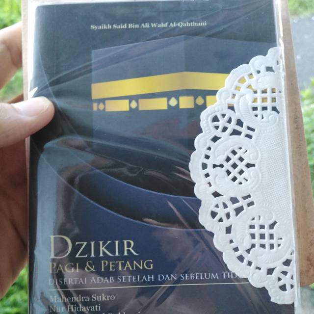 Souvenir Pernikahan dzikir pagi petang