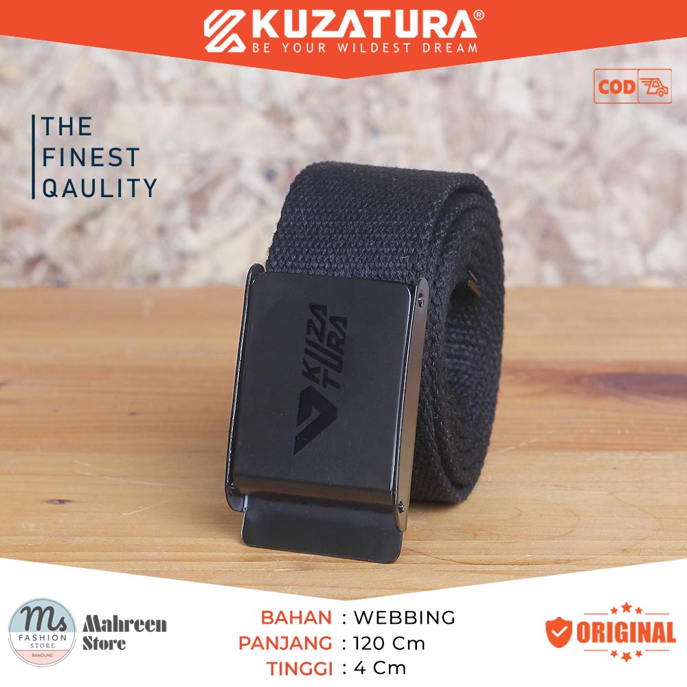 Ikat Pinggang Gesper Sabuk Pria Wanita Original Kuzatura | KZR 165