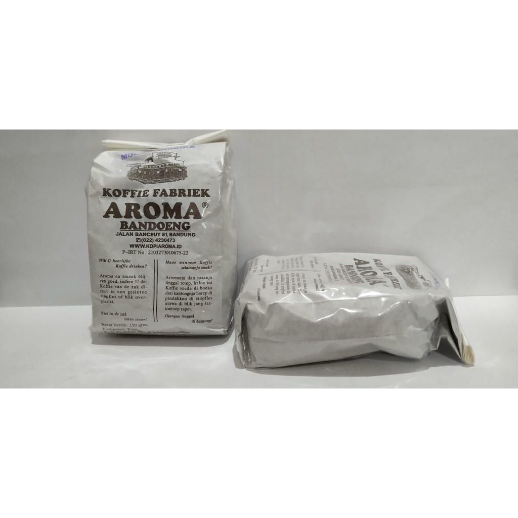 

RB22 Kopi Aroma Bandung 250 gram Mokka Arabika - Giling Halus