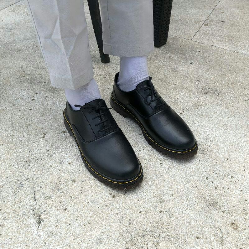 .sepatu formal fentopel pria hitam