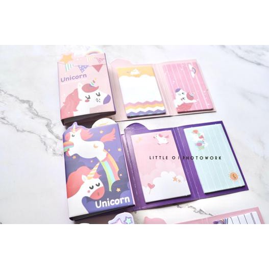Unicorn Sticky Note Lipat/POST IT/PENANDA BUKU/STICKY NOTES TERMURAH-5