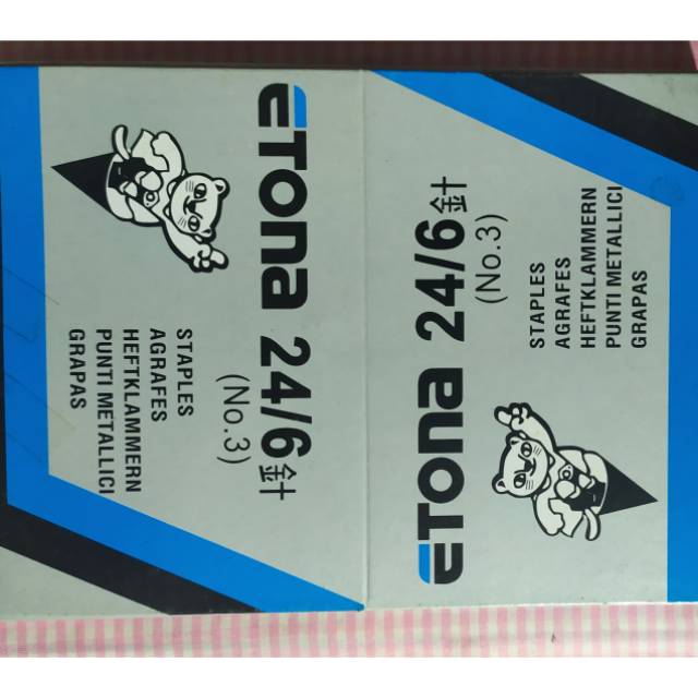 

Isi staples ETONA no.3 (24/6)