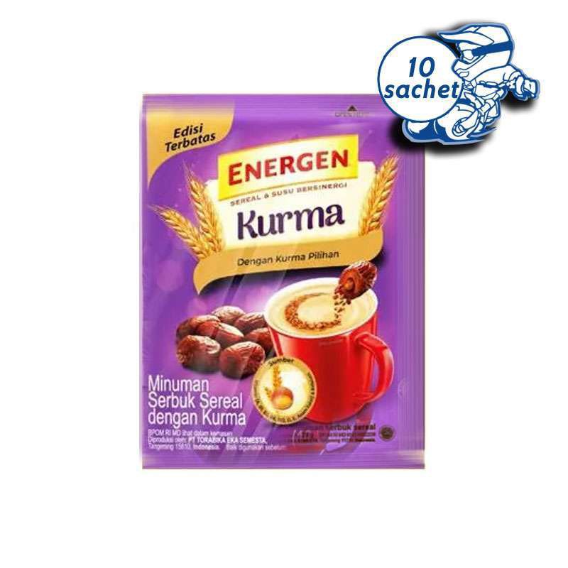 

ENERGEN SEREAL KURMA 30g (Isi 10 Sachet)