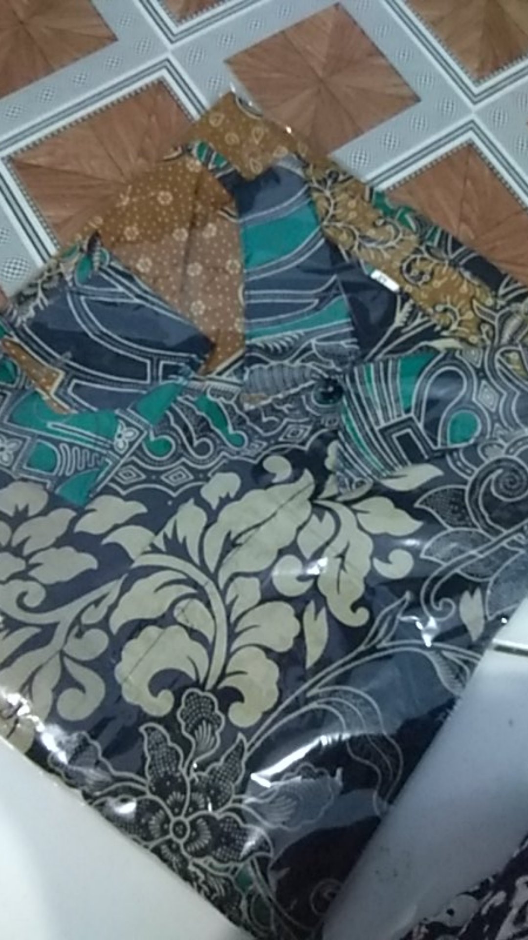 New Arrival Distro Batik Pria Bordir Sogan Hrb026 Batikaf Notoarto Batik Ipnu-ippnu Hem Pria