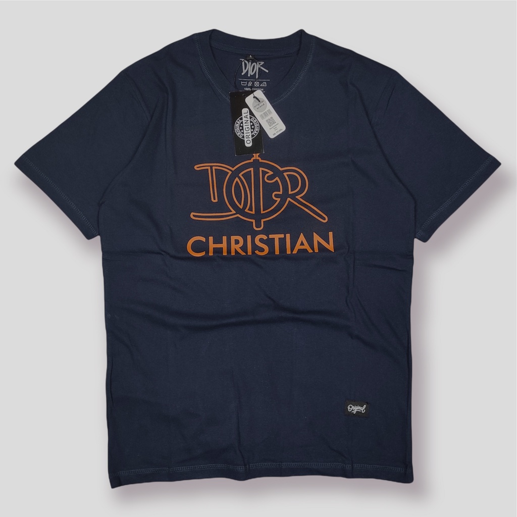 KAOS DISTRO PRIA DIOR LENGAN PENDEK ORIGINAL PAKAIAN WANITA BAJU COWOK PRIA ORIGINAL DIOR UNISEX CEW