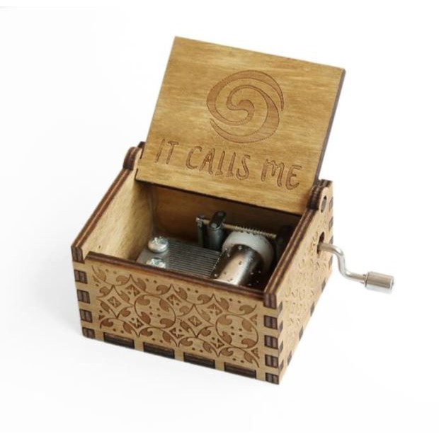 

Wooden music box Moana It Calls Me