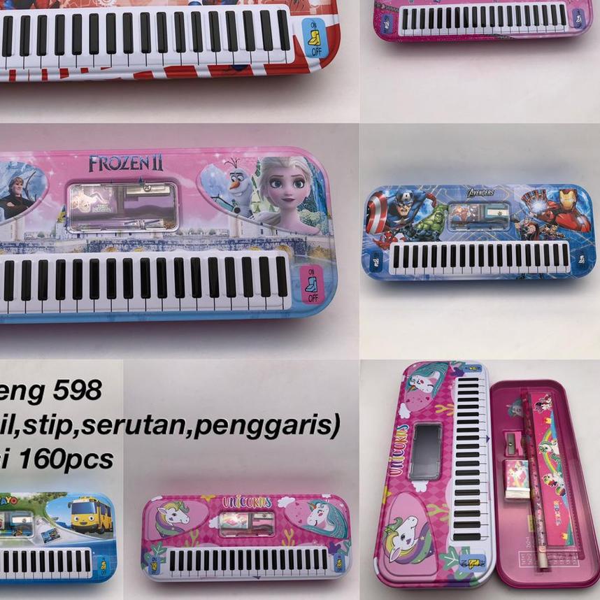 

⚡pecial 7.7 FREE BUBBLE WRAP + DUS Tempat Pensil 2 Tingkat Piano Study Set 598/ 7051 paling murah