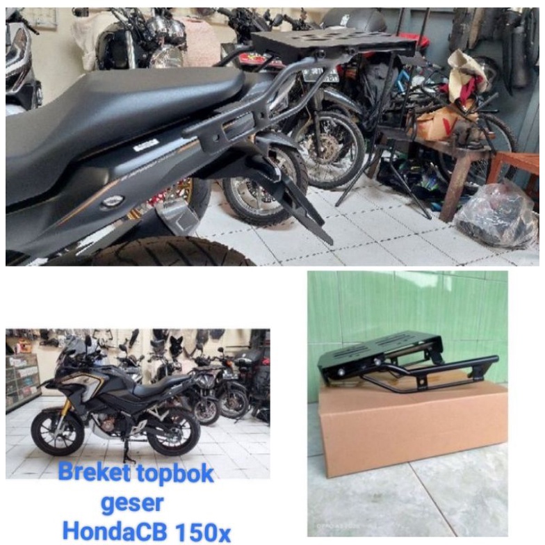 BREKET TOP BOX GESER HONDA CB 150X