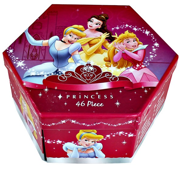 

COLORING BOX HEXAGONAL PRINCESS