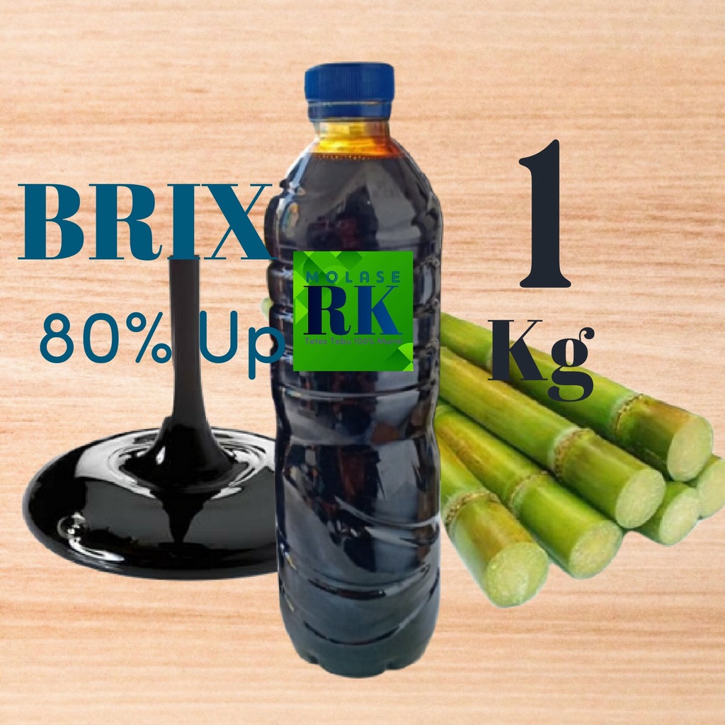 MOLASE 1 Kg / MOLASE TETES TEBU MURNI 100% ASLI TANPA CAMPURAN / MOLASSES PAKAN TERNAK & PUPUK / MOL