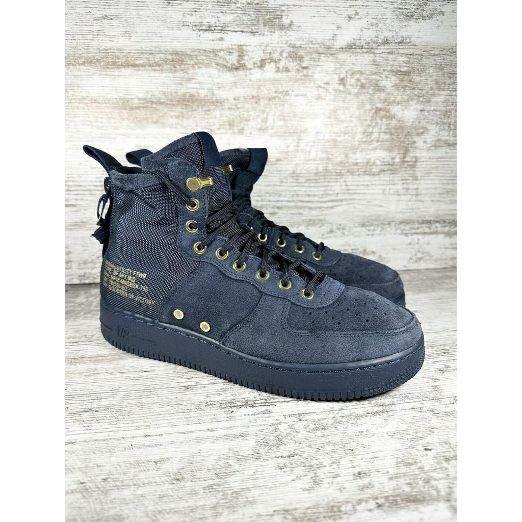 Sepatu Sneakers Air Force 1 SF1 Navy Blue