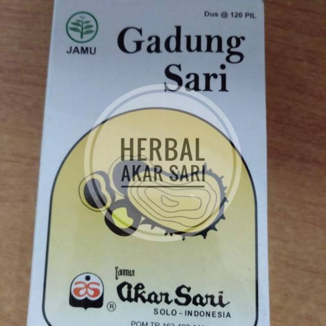 

Akar Sari - Gadung Sari Pil - Untuk Mengatasi Lesu dan Capek