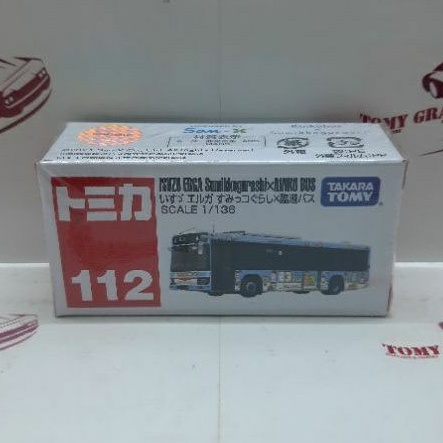 Tomica 112 Isuzu Erga Sumikkogurashi x Rinko Bus
