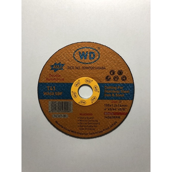 Batu potong wd / batu potong 4 inch / batu potong gerinda / batu potong t41 wd