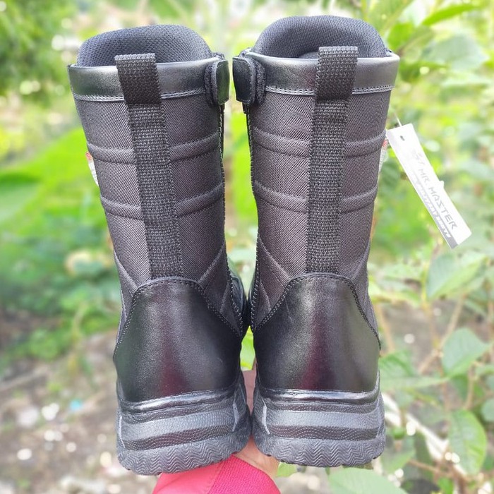 SEPATU PDL NINJA TALI PUTAR MR.MASTER KULIT SAPI ASLI SEPATU PDL DINAS LAPANGAN TNI POLRI SECURITY