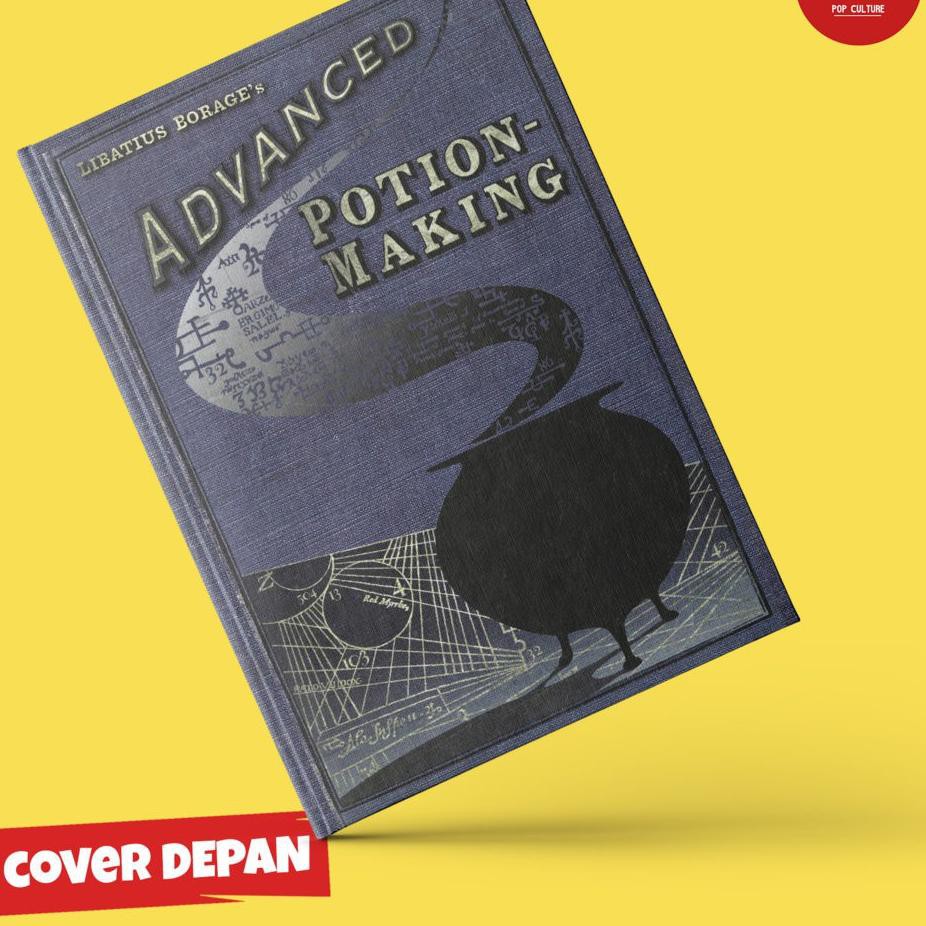 

Best Seller!! (oze-1272) Notebook Harry Potter Advanced Potion Making Hardcover A5 Buku Tulis Catata