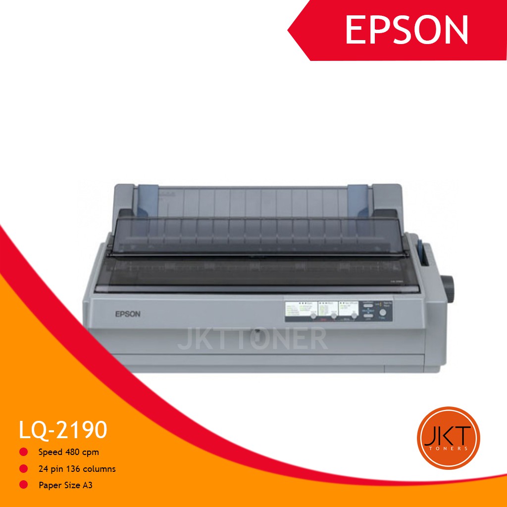 Dot matrix Epson LQ-2190 ukuran kertas A3 bisa 4 rangkap