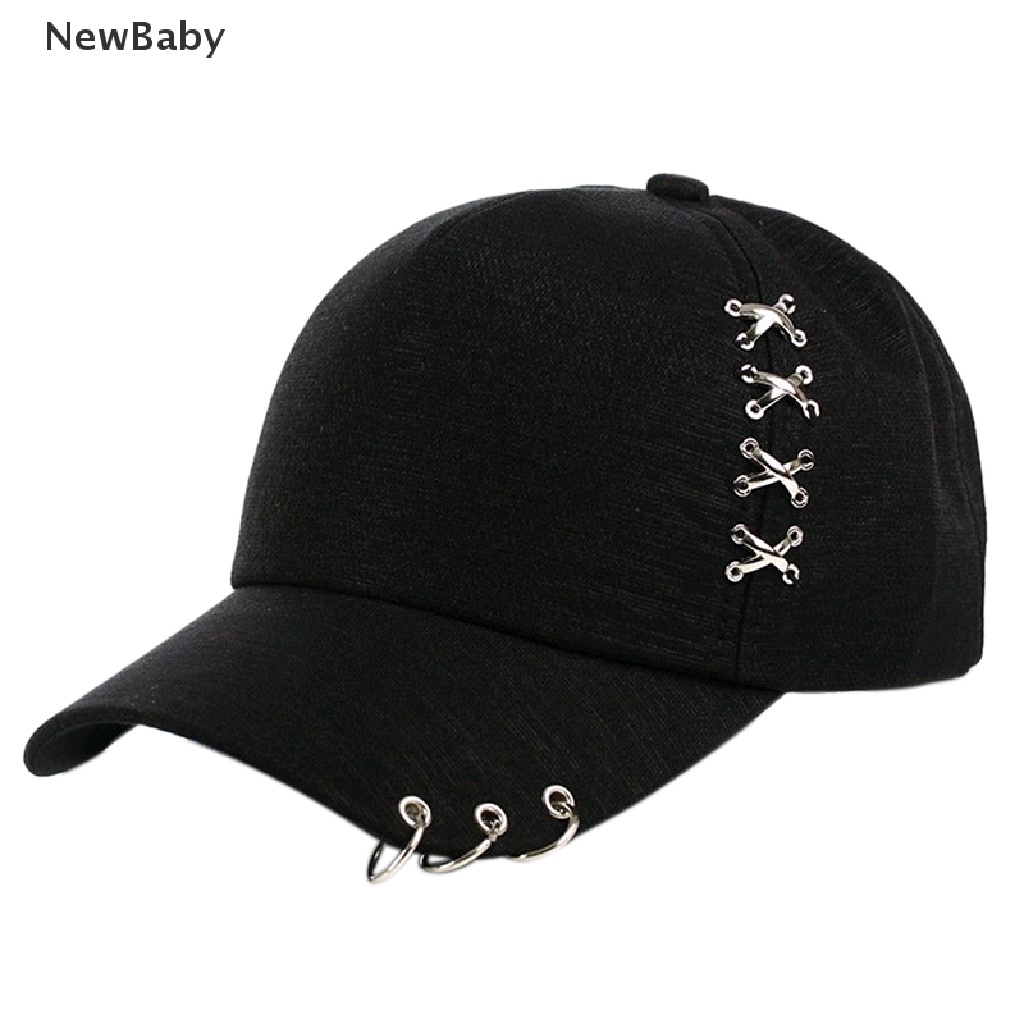 Topi Baseball Adjustable Motif Bordir Tulisan Baby Gaya Hip Hop Untuk Wanita