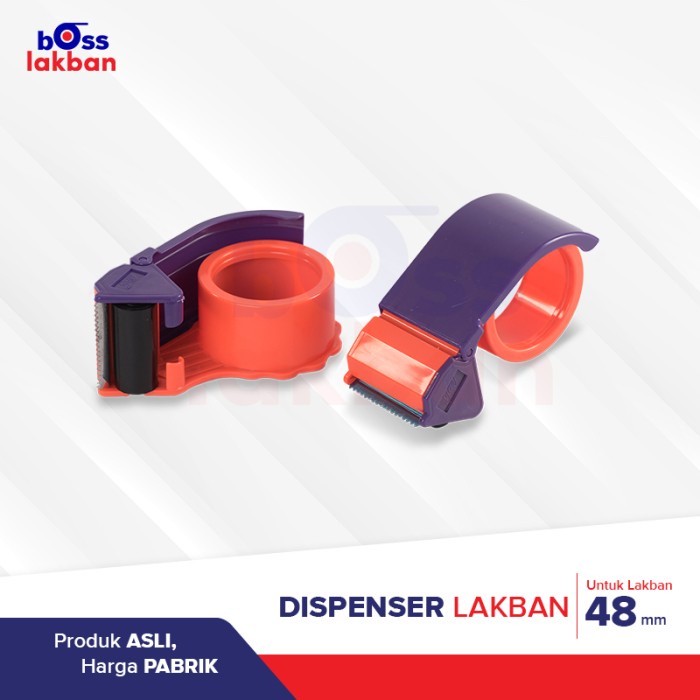

PEREKAT-PENGIKAT- (AL) DISPENSER TAPE / LAKBAN 2 INCH / 48 MM -PENGIKAT-PEREKAT.