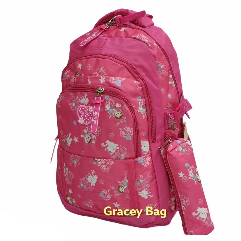 GB-72020S Tas Ransel Anak Perempuan / Remaja Silvergirl