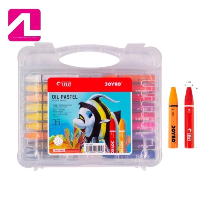 

Dijual Oil Pastel Krayon Minyak Joyko Titi Op-36S 36 Warna Colors Diskon