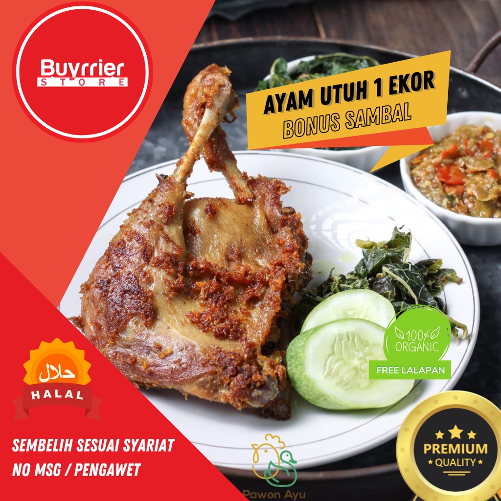 

AYAM KAMPUNG UNGKEP KARTOSURO PAWON AYU / BEBEK UNGKEP FROZEN