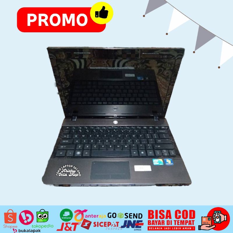 Laptop HP Probook Intel Core i3 Ram 4gb Hdd 320gb Webcam Dvd Windows 10 Bonus Tas-Mouse &amp;Bergaransi