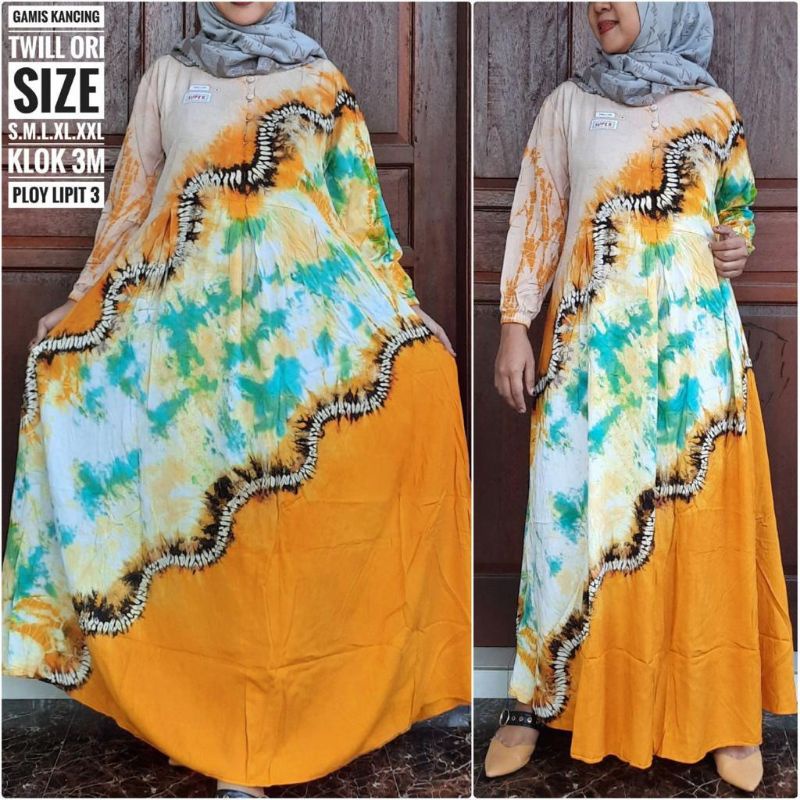 GROSIR GAMIS TWILL ORI BATIK PEKALONGAN
