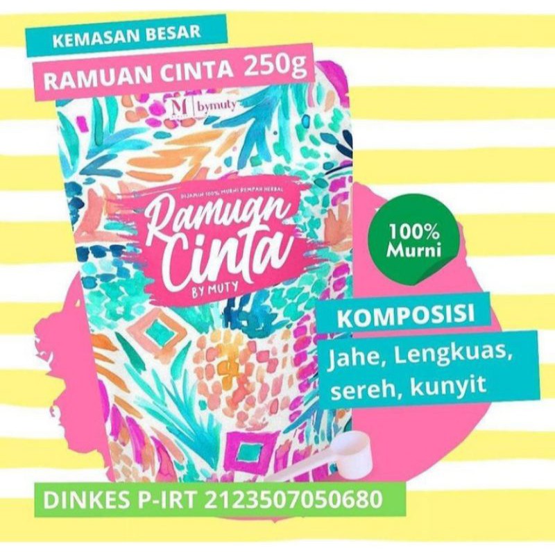 RAMUAN CINTA BY MUTI 250g FREE HIMALAYAN SALT