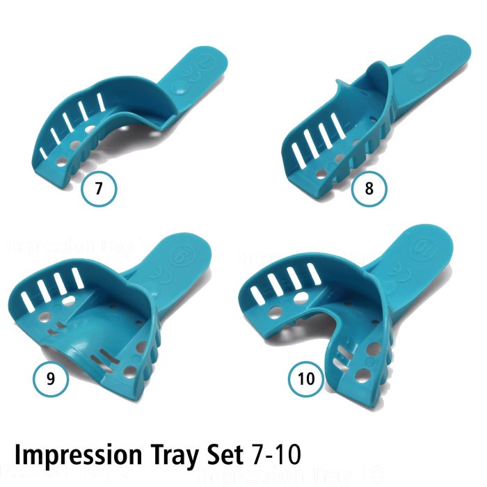 Dental Impression Tray Set 7-10 OJ2