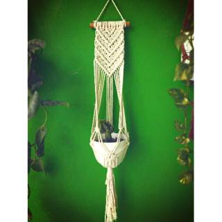 Plants hunger gantungan pot bunga hanger macrame hiasan Plants hunger gantungan pot bunga hanger macrame hiasan