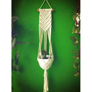 Plants hunger gantungan  pot  bunga  hanger macrame  hiasan 