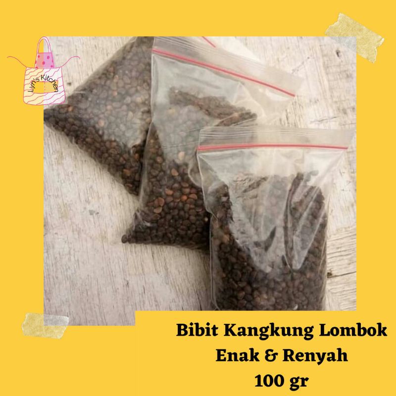 Bibit kangkung Lombok/organik 100 gr, Bibit Kangkung Terbaik, sayuran