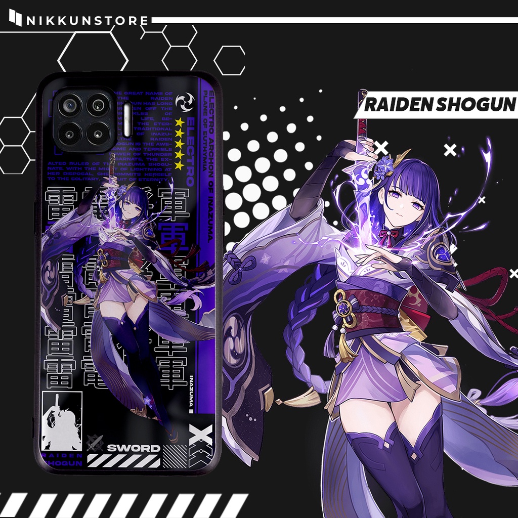 Costum Phone Case Genshin Impact Raiden Shogun