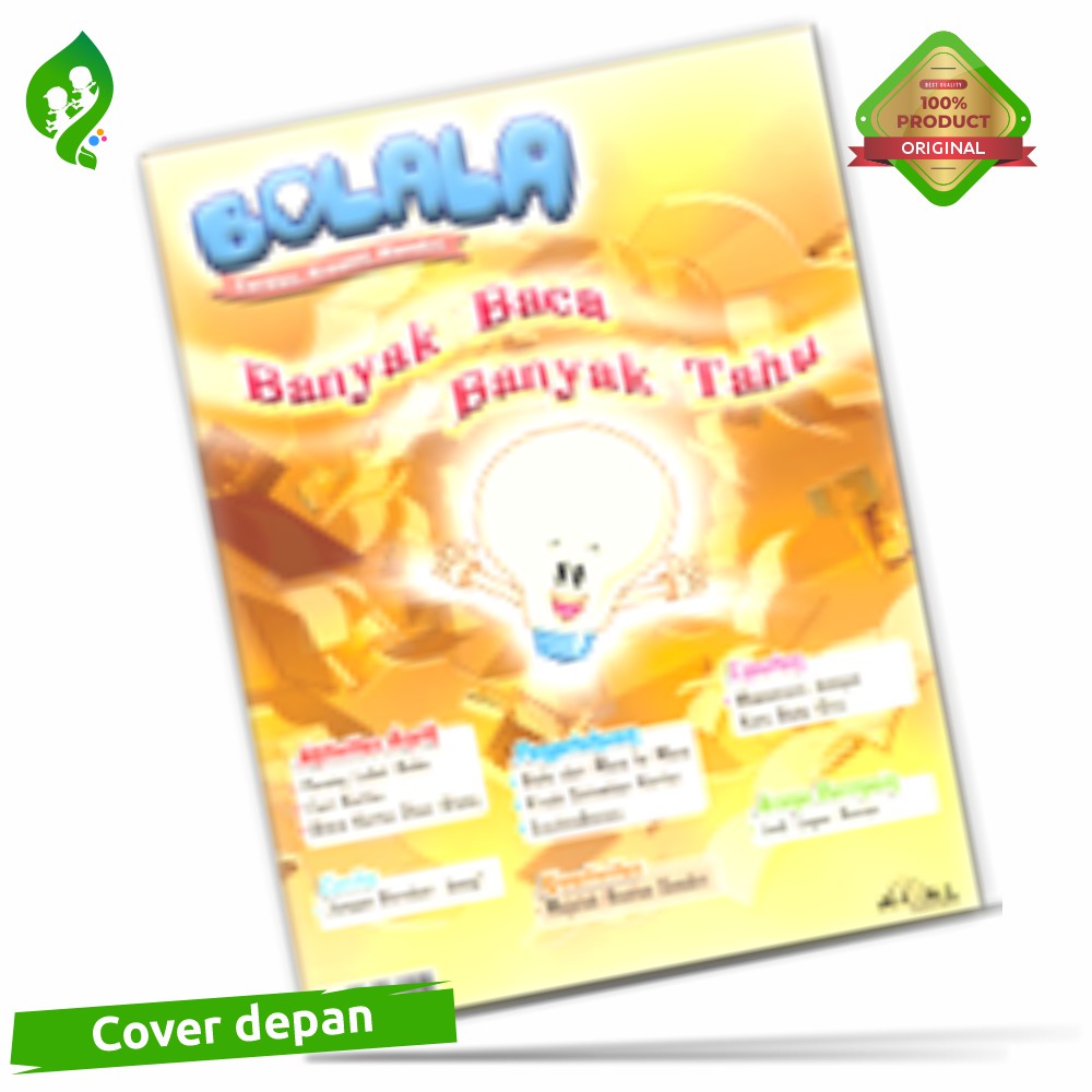 CD Interaktif Bolala CD Interaktif Bolala Banyak Baca Banyak Tahu Original Akal Interaktif Garansi 1