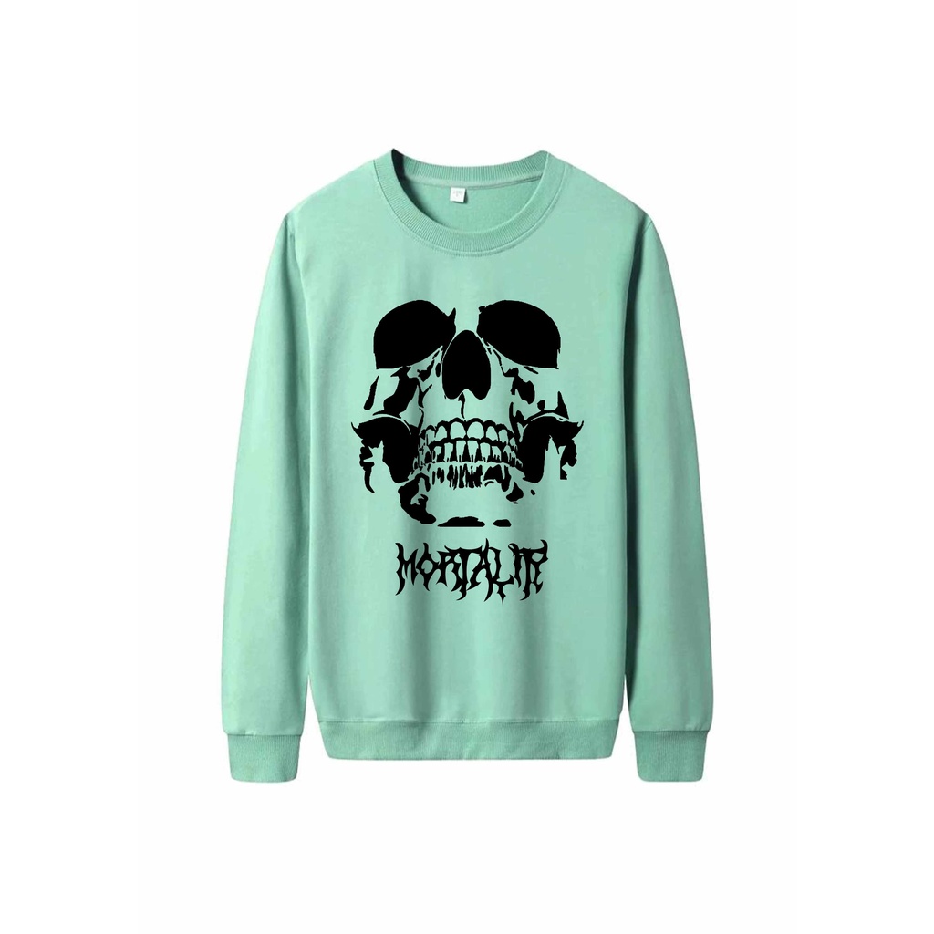 Sweater Pria Mortality Crewneck Pria M - XXL