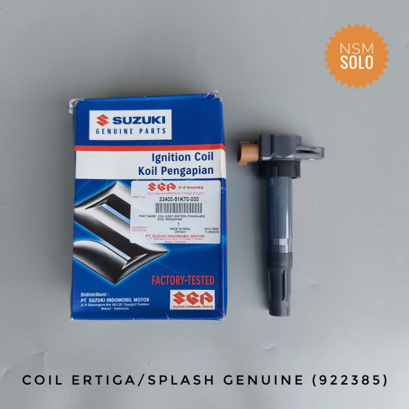 Koil Ignition Coil Mobil Suzuki Ertiga Lama Old Splash