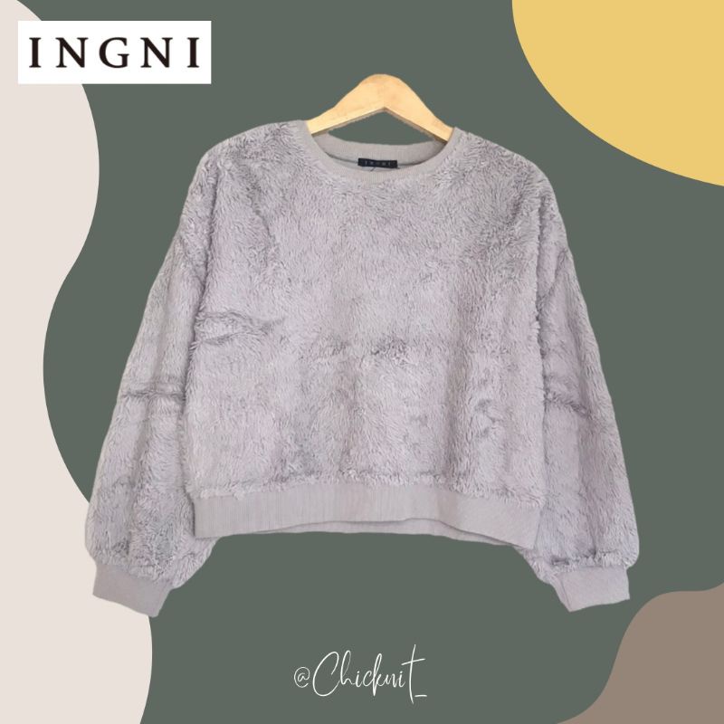 SWEATER FUZZY ABU INGNI (KEEP)