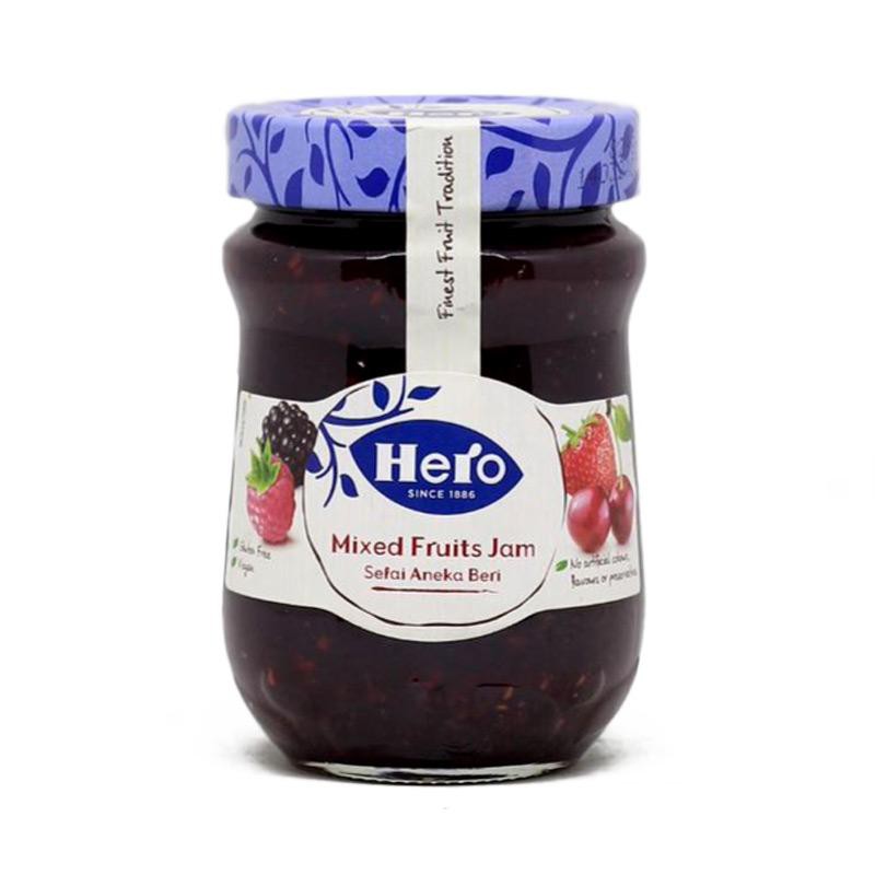 

HERO MIXED FRUIT JAM 340GR