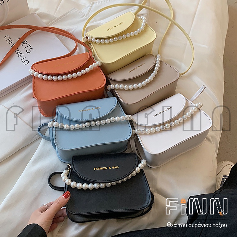 Wanita  Mini Bag Fashion &amp; Tas Saddle Bag Crossbody Bag Wanita Niche Unik Tas Kecil Tas Sederhana Aksen Rantai Tali PU Di / Tas / Suspender