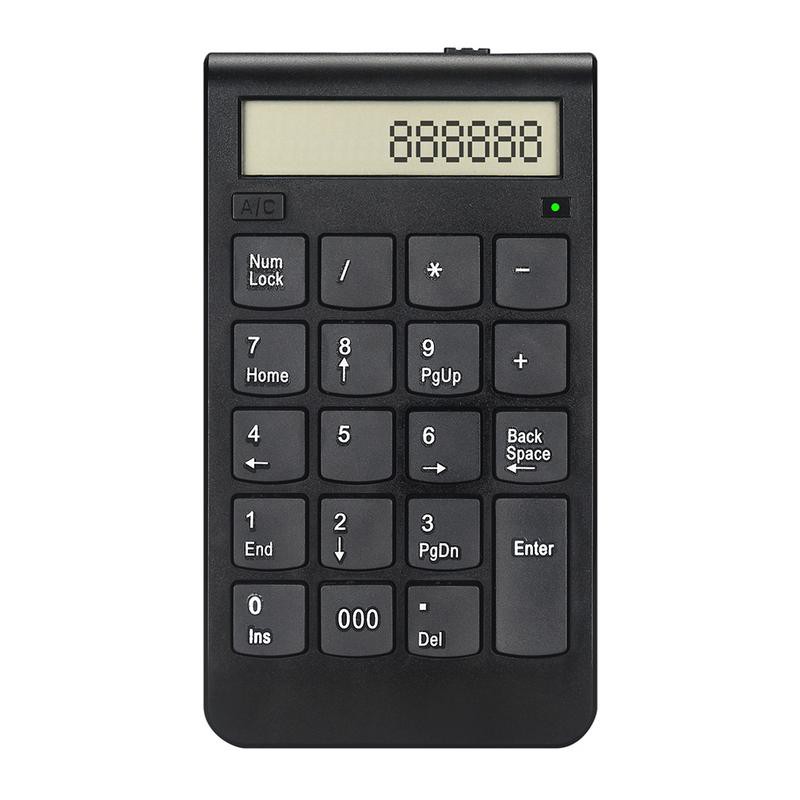 

Kalkulator Numeric Keypad Numpad Wireless 2.4GHz - 839ES