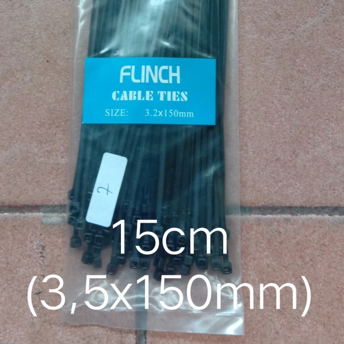 CABLE TIES FLINCH 15CM ISI 100 PCS