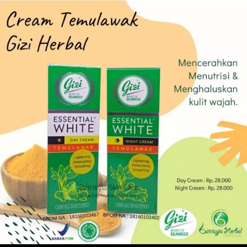 GIZI TEMULAWAK SUPER CREAM bpom