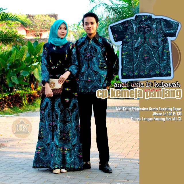 CP COUPLE GAMIS KEMEJA PANJANG