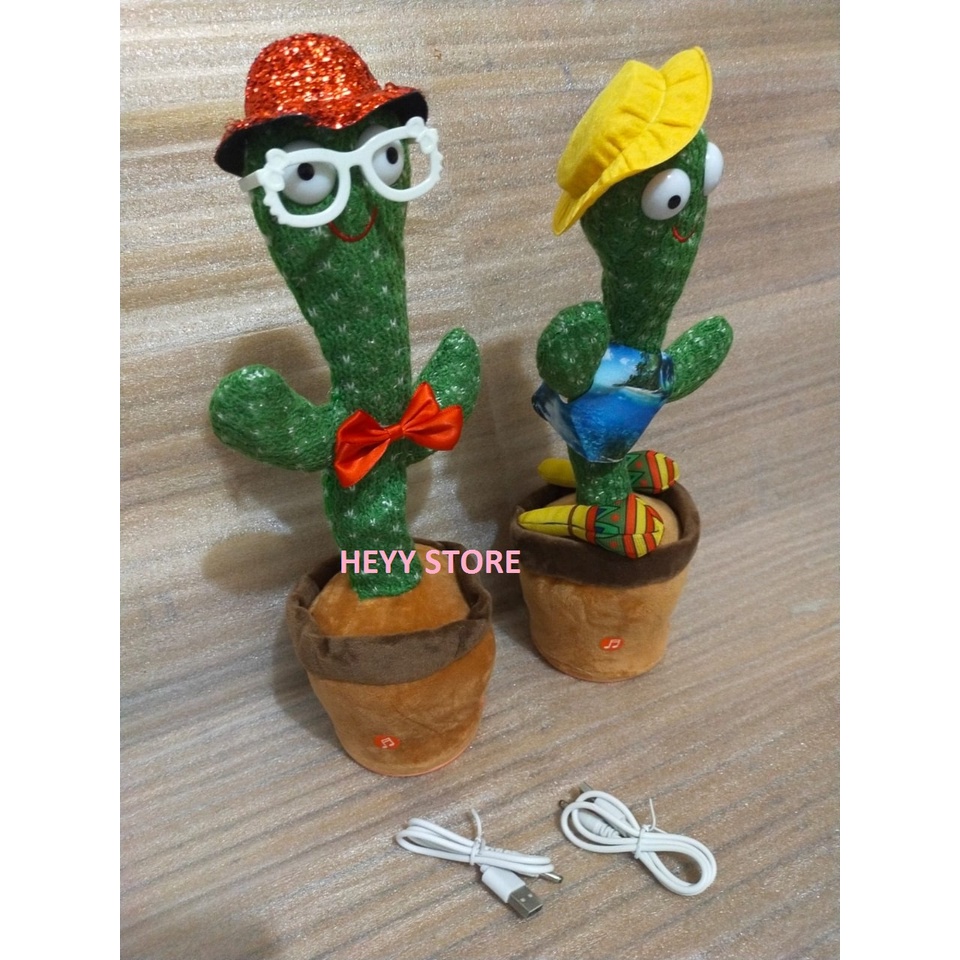 MAINAN BONEKA KAKTUS 3 IN 1MAINAN KAKTUS KEKINIAN  MAINAN KAKTUS JOGET DAN NYANYI MAINAN KAKTUS VIRA