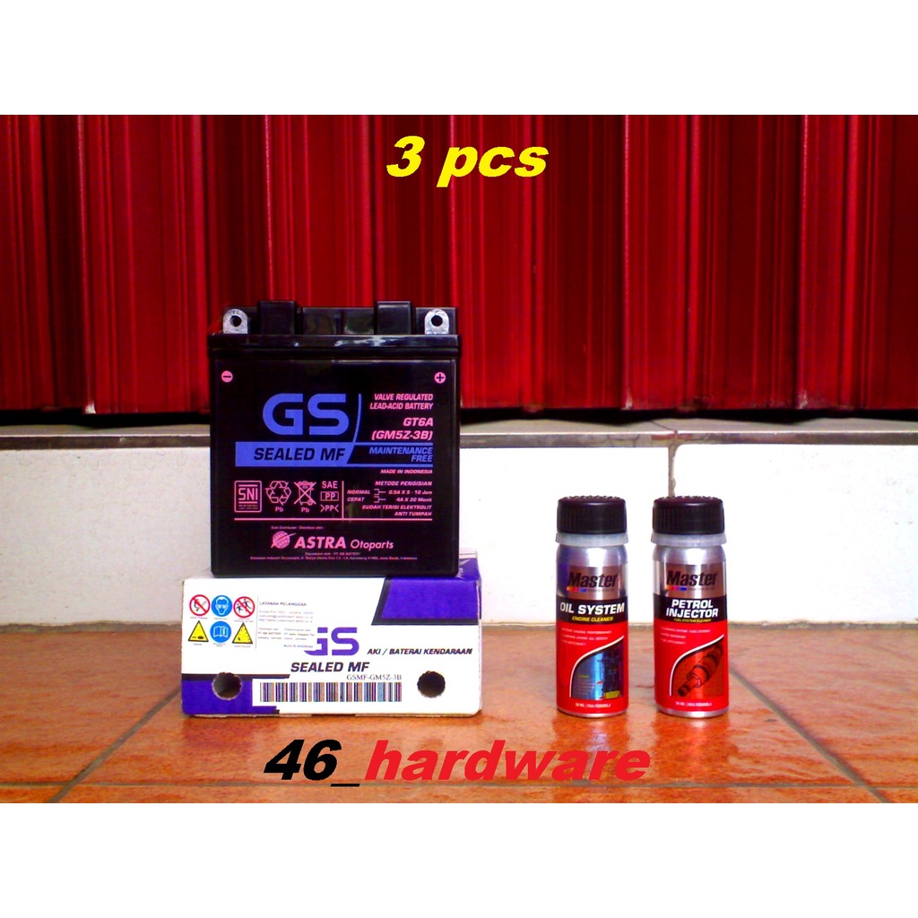AKI GS SEALED MF GM5Z-3B GT6A MASTER FLUSH GRAND JUPITER MIO KLX VESPA - 46_hardware