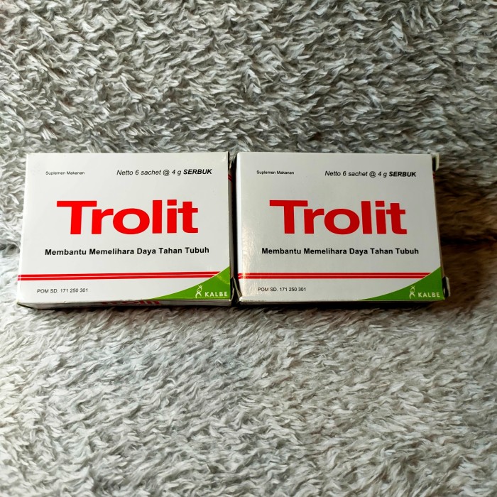 TROLIT SACHET BOX 6'S