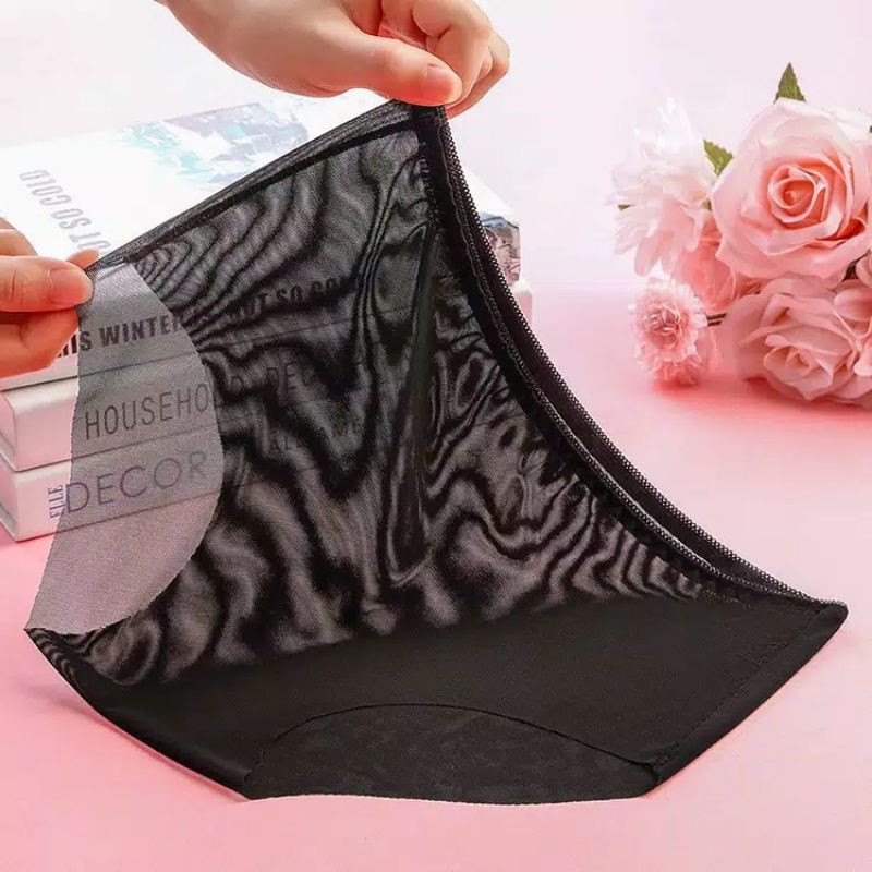 celana dalam sexy transparan Ukuran besar / cd full transparan seamless