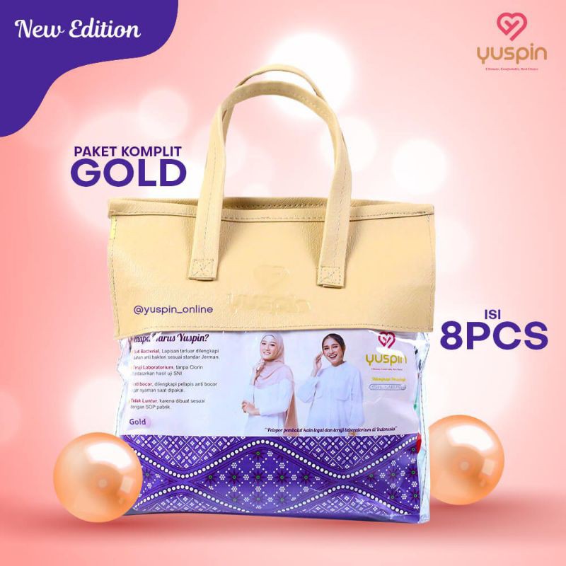 Terlaris  Pembalut kain Cuci Ulang Yuspin GOLD