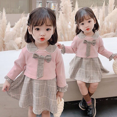 Setelan Anak Perempuan Lucu Import / Dress Anak Cewek Korea Murah K61